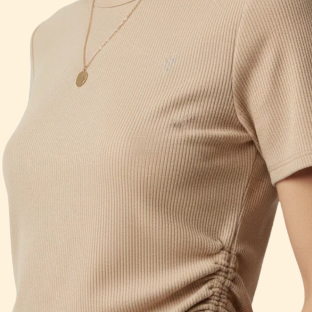 Women's Ruched Side Tee