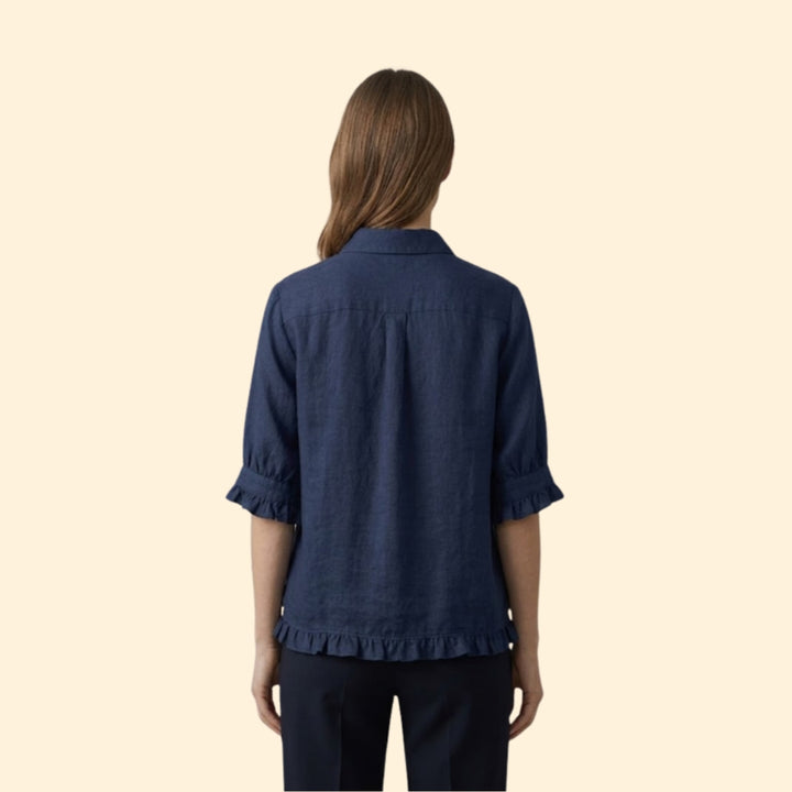 Women’s Ruffle Hem Shirt
