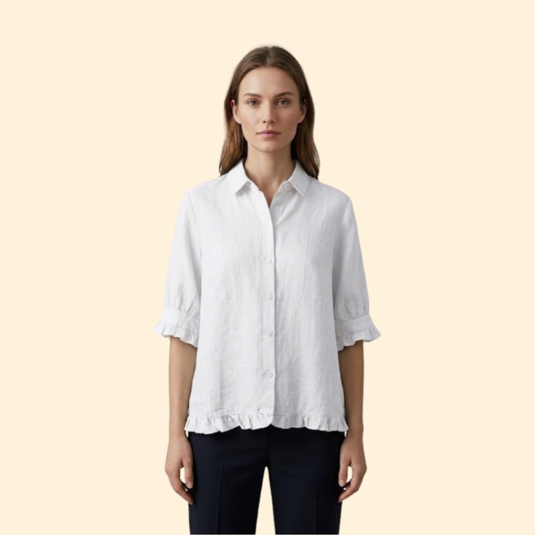 Women’s Ruffle Hem Shirt