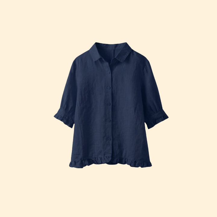 Women’s Ruffle Hem Shirt