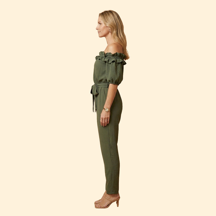 Women's Ruffle Jumpsuit