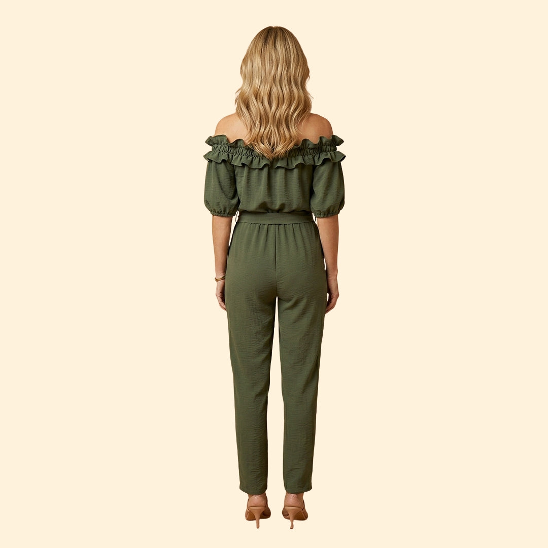 Women's Ruffle Jumpsuit