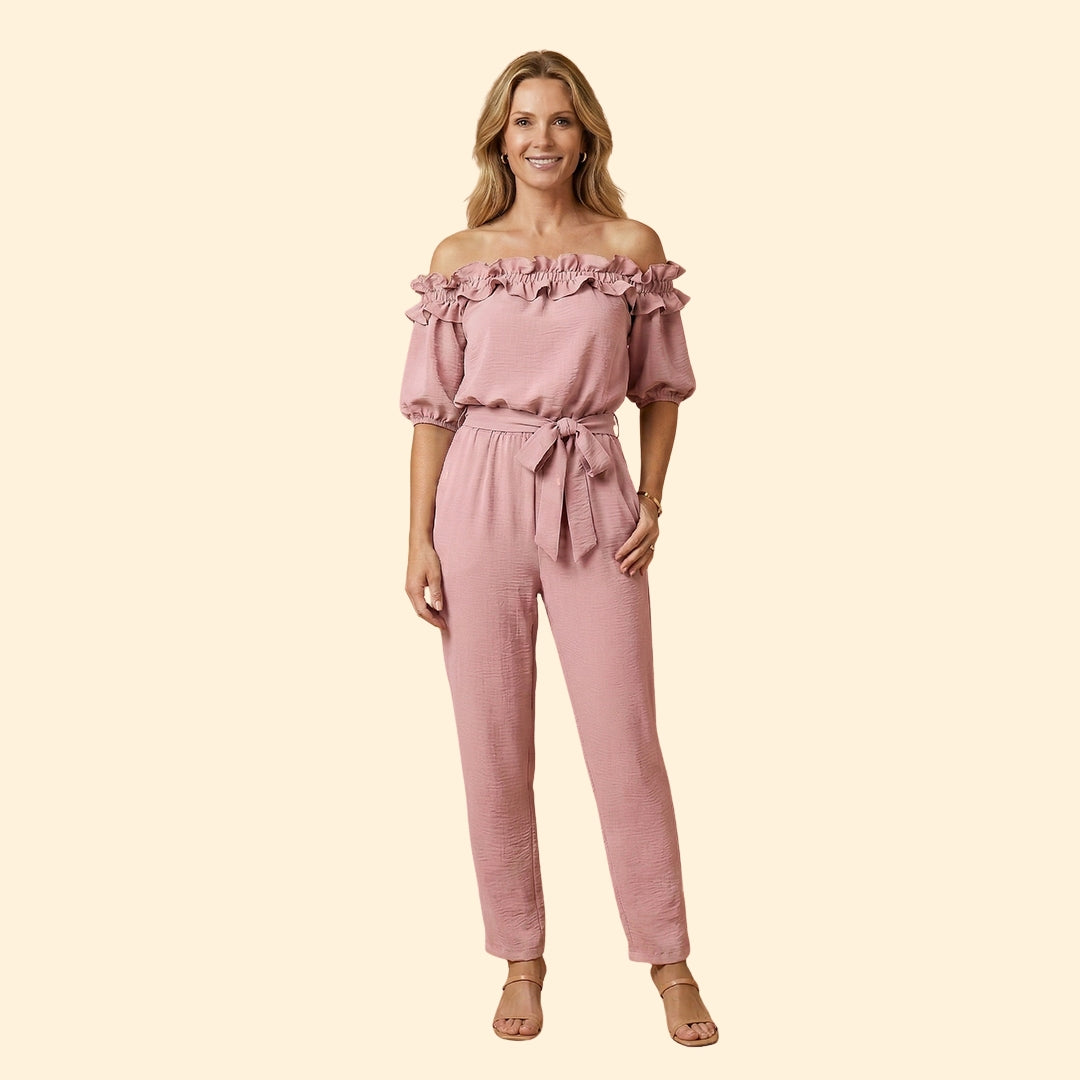 Women's Ruffle Jumpsuit