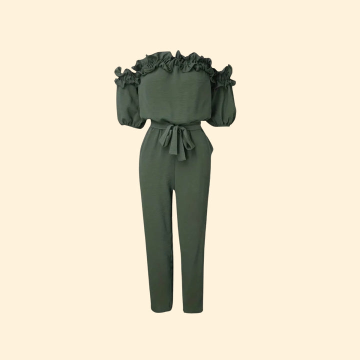 Women's Ruffle Jumpsuit