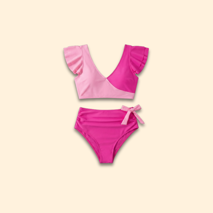 Women's Ruffle Sleeve Bikini Set