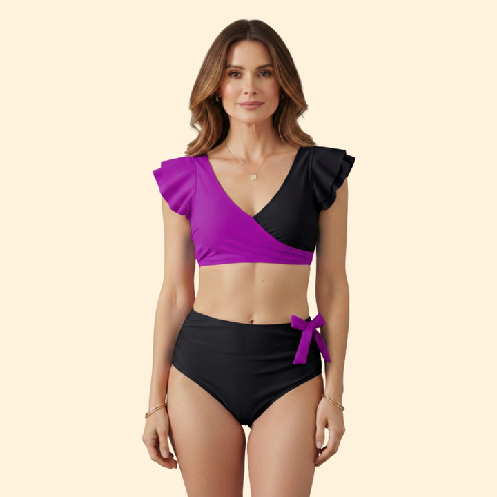 Women's Ruffle Sleeve Bikini Set