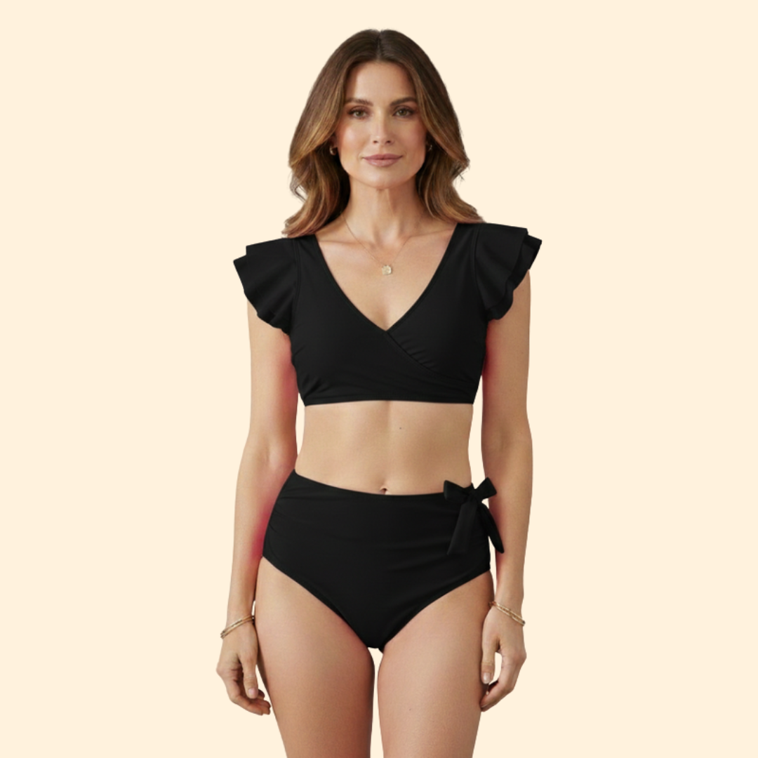 Women's Ruffle Sleeve Bikini Set