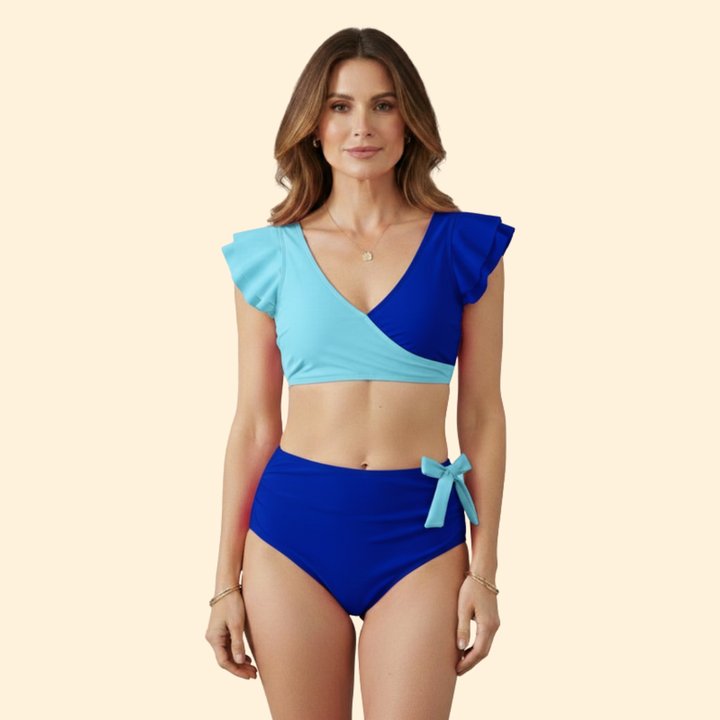 Women's Ruffle Sleeve Bikini Set
