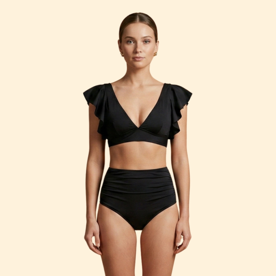 Women's Ruffle Sleeve Bikini