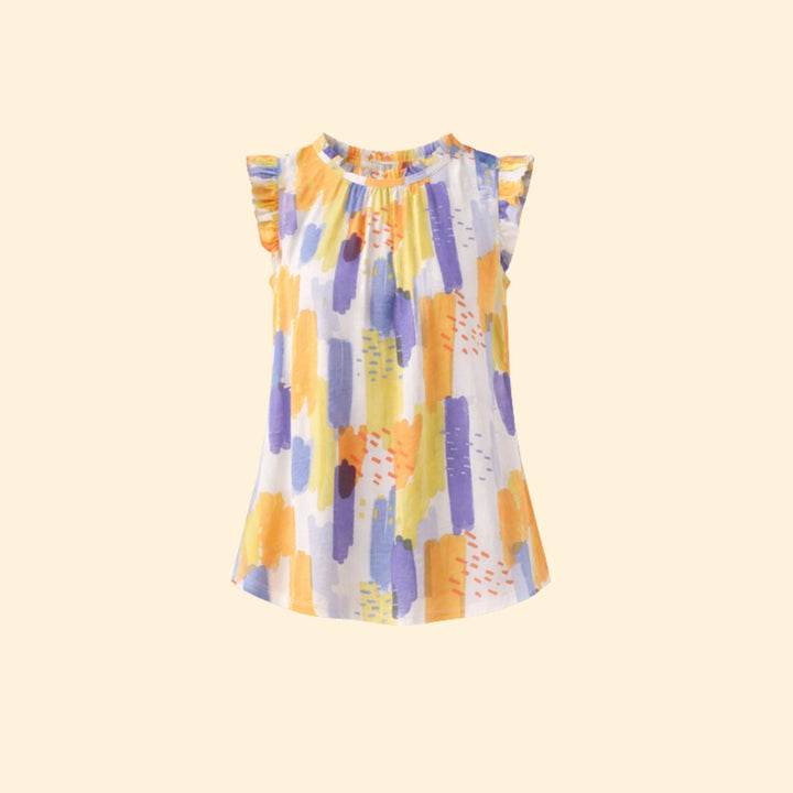 Women's Ruffle Sleeve Top