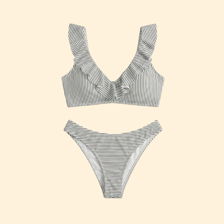 Women's Ruffled Bikini Set