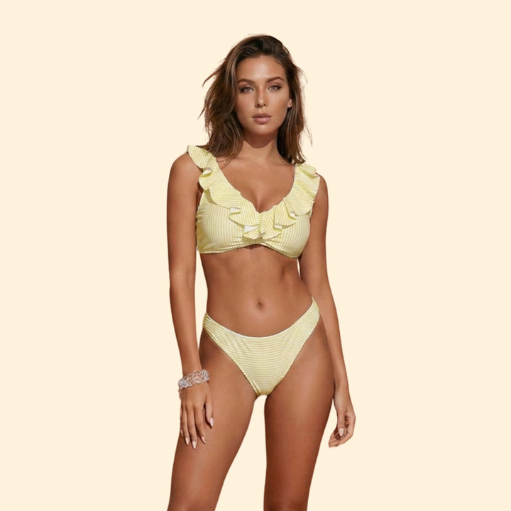 Women's Ruffled Bikini Set