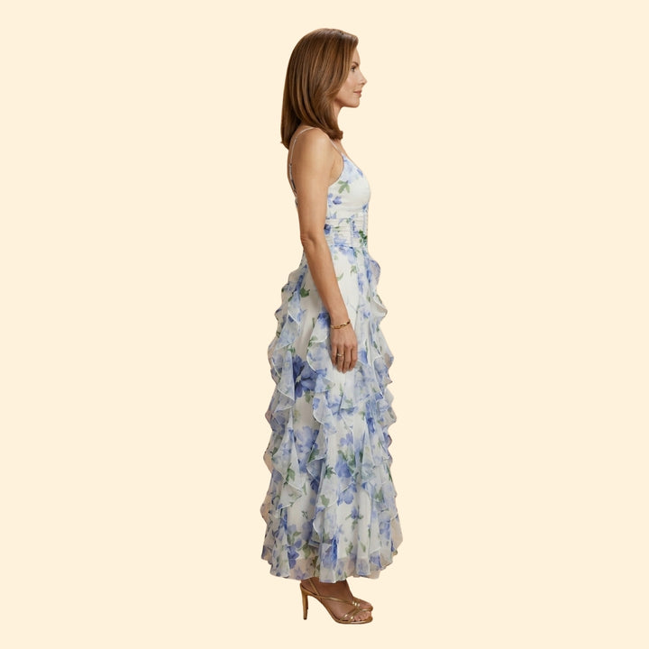 Women's Ruffled Maxi Dress