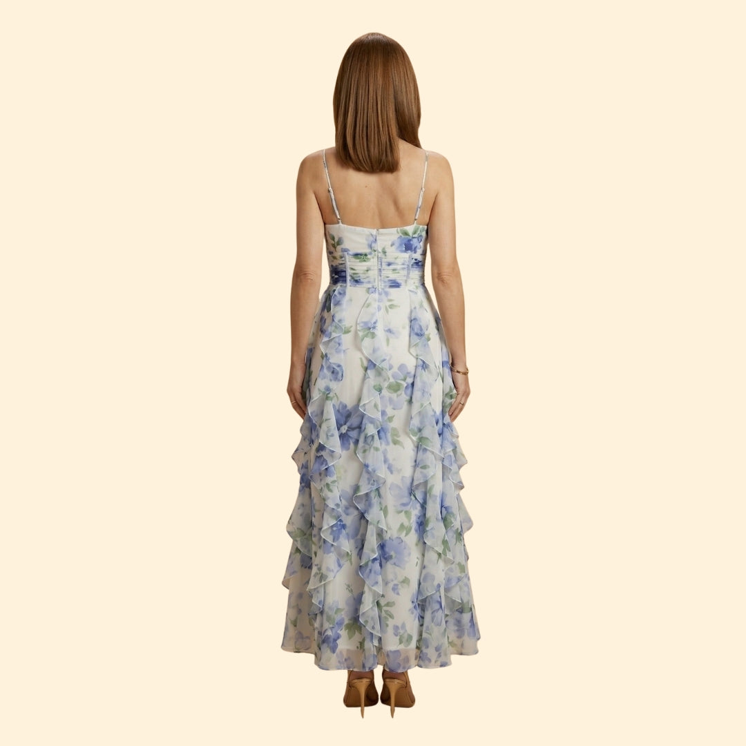 Women's Ruffled Maxi Dress