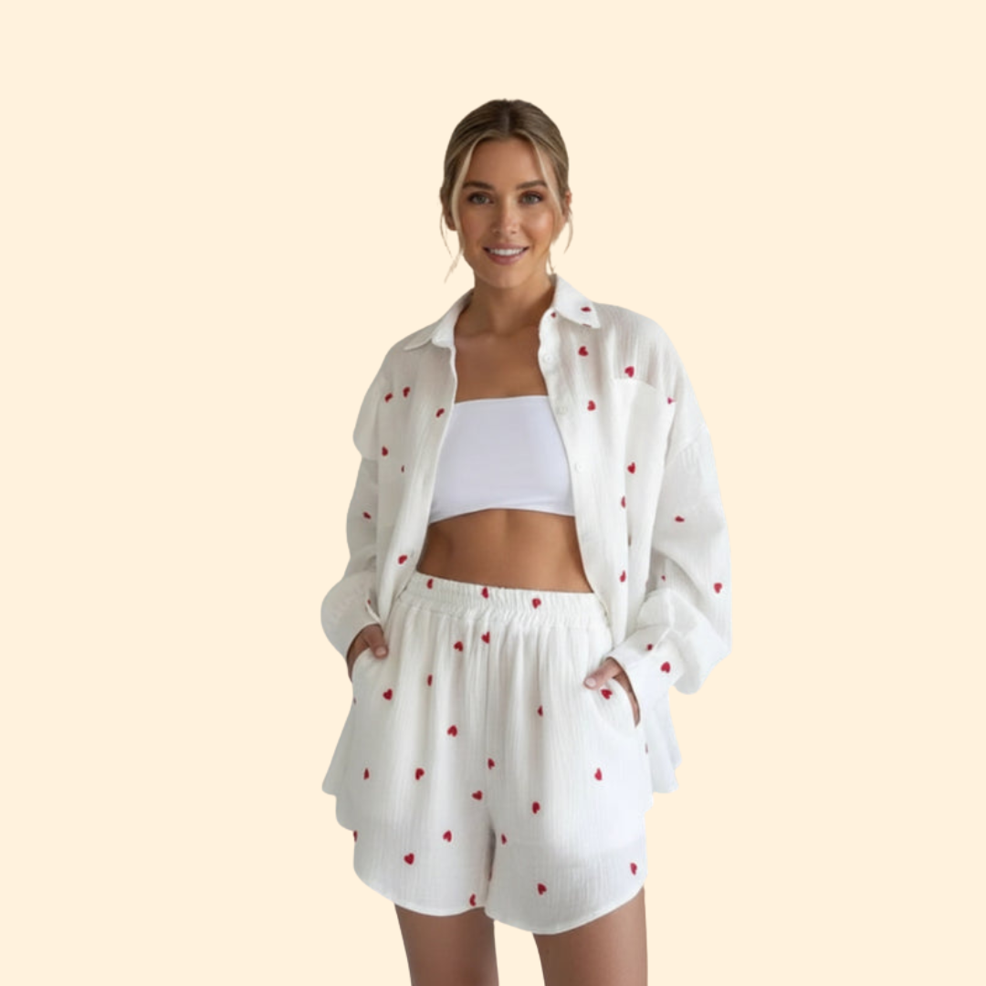 Women's Ruffled Shirt Dress