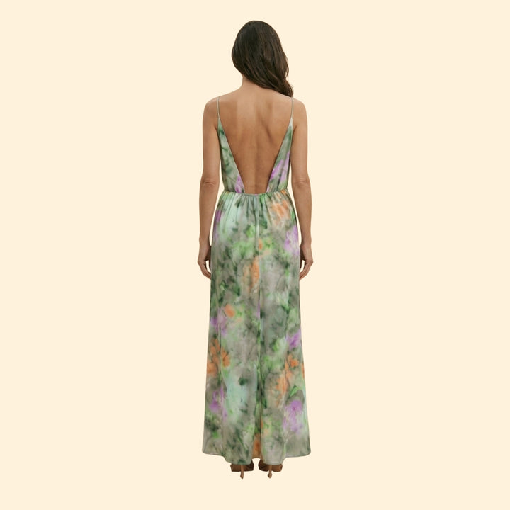 Women's Scarf Maxi Dress
