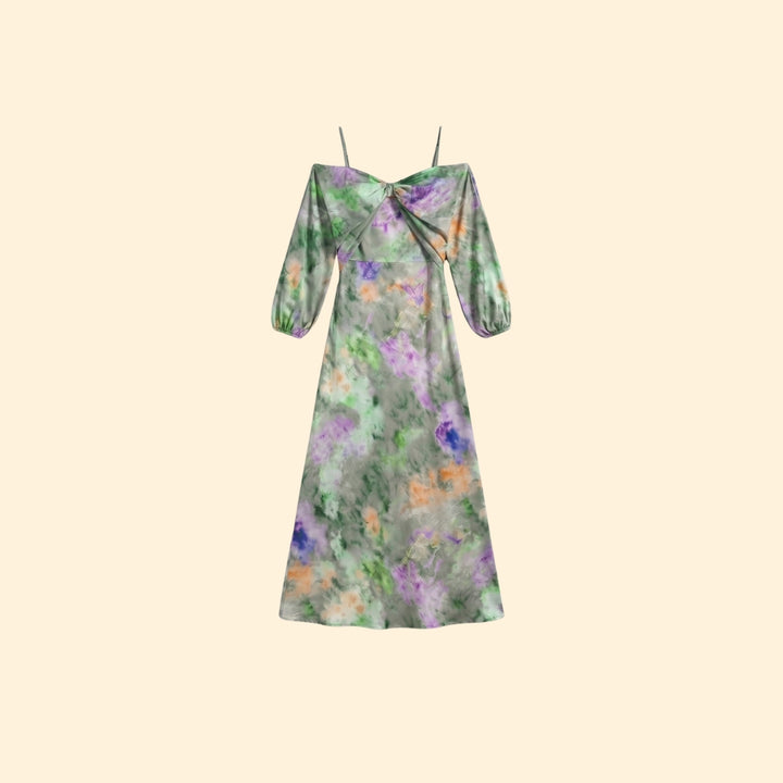 Women's Scarf Maxi Dress