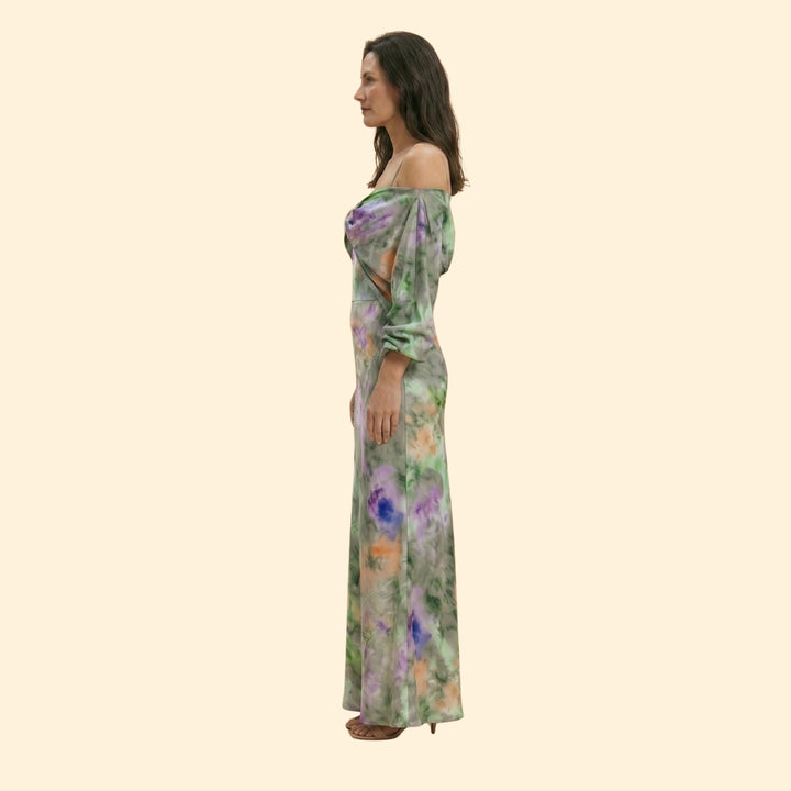Women's Scarf Maxi Dress