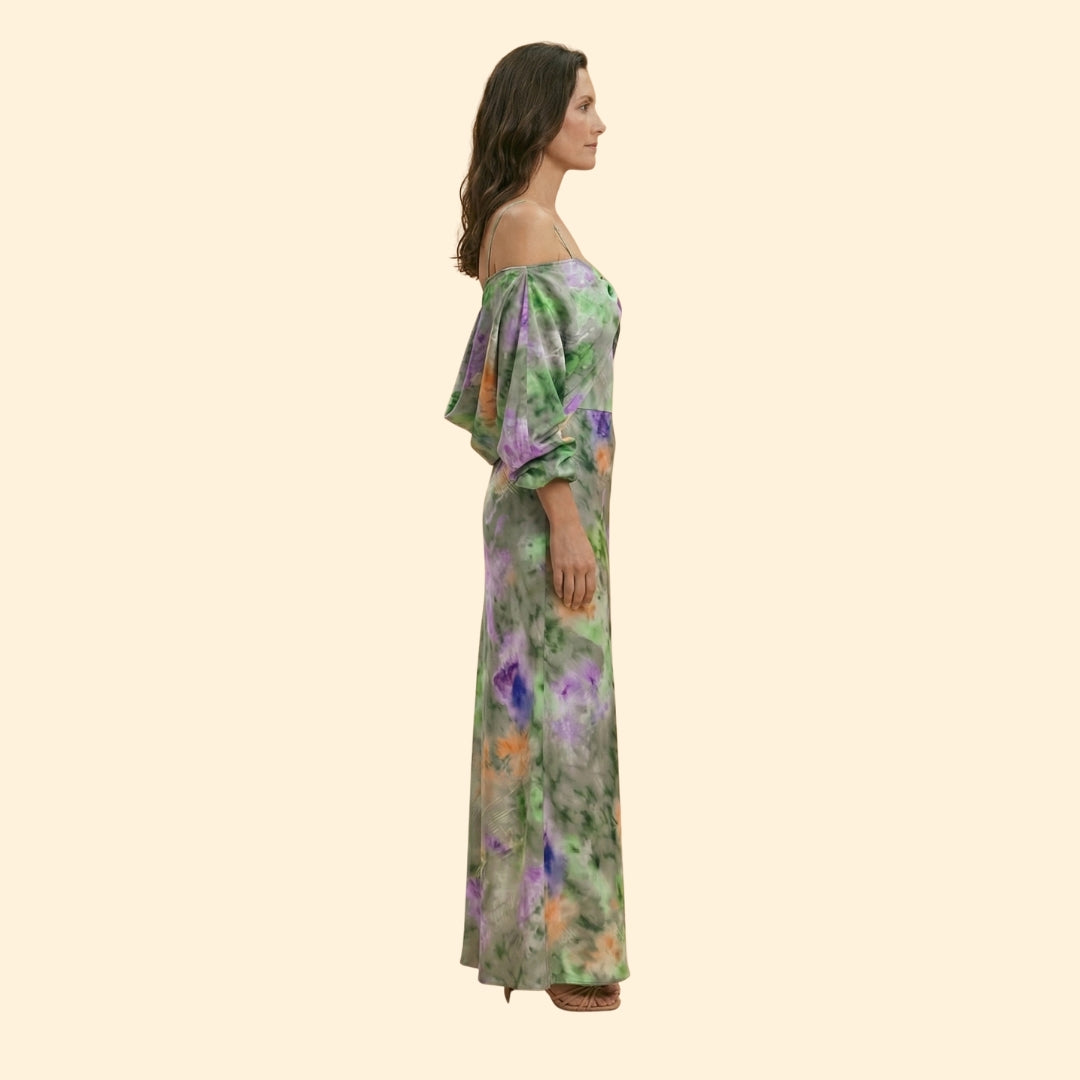 Women's Scarf Maxi Dress
