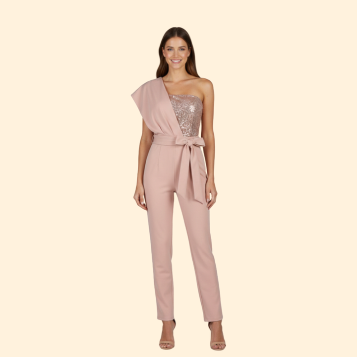 Women's Sequin Detail Jumpsuit