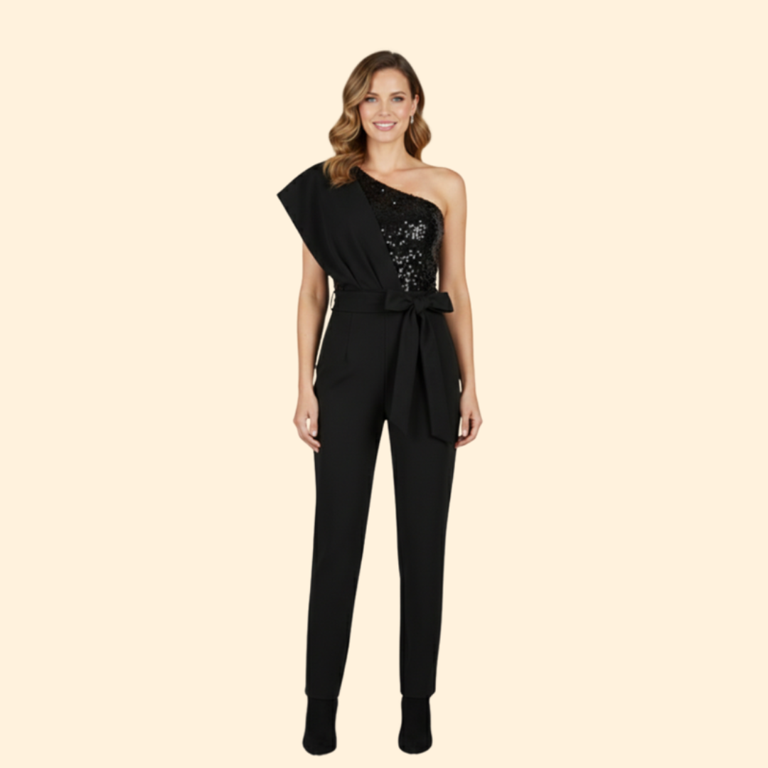 Women's Sequin Detail Jumpsuit