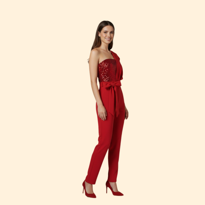 Women's Sequin Detail Jumpsuit