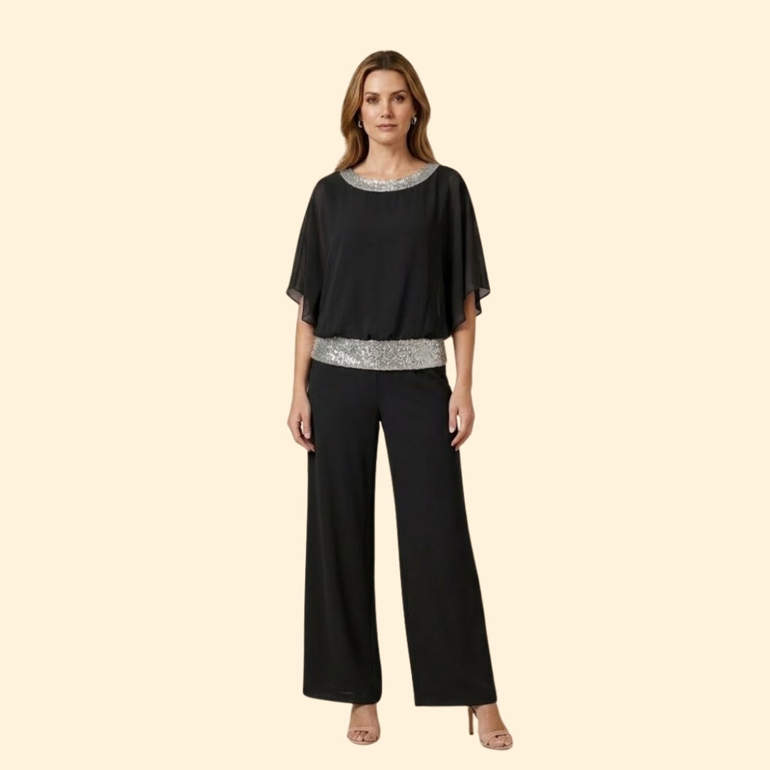 Women's Sequin Embellished Set