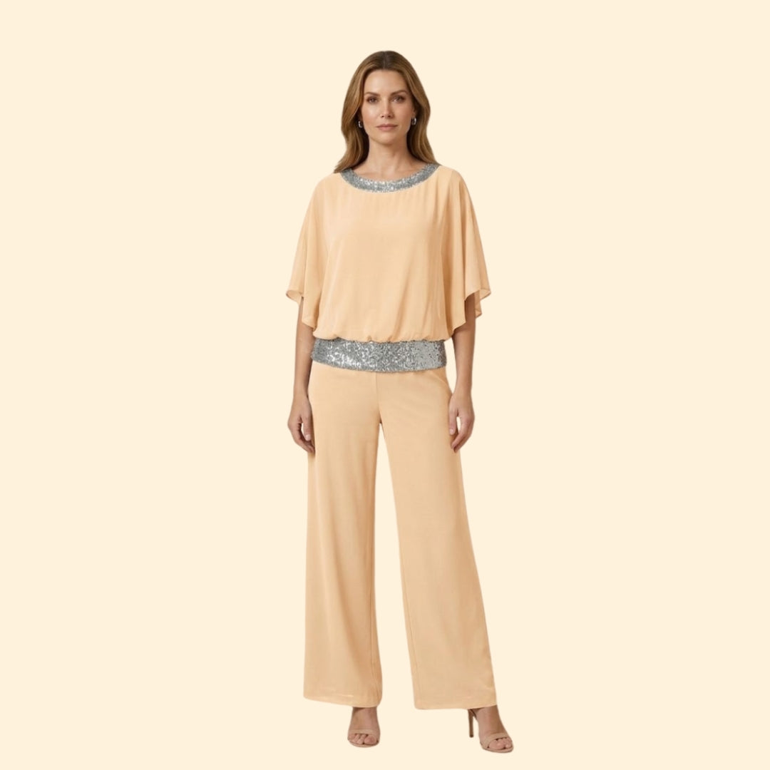 Women's Sequin Embellished Set