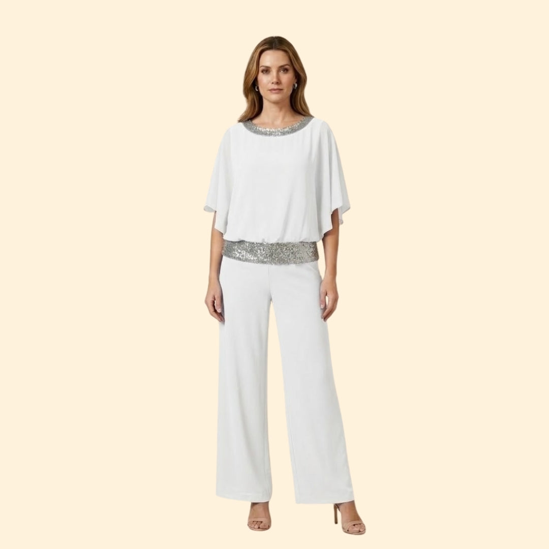 Women's Sequin Embellished Set