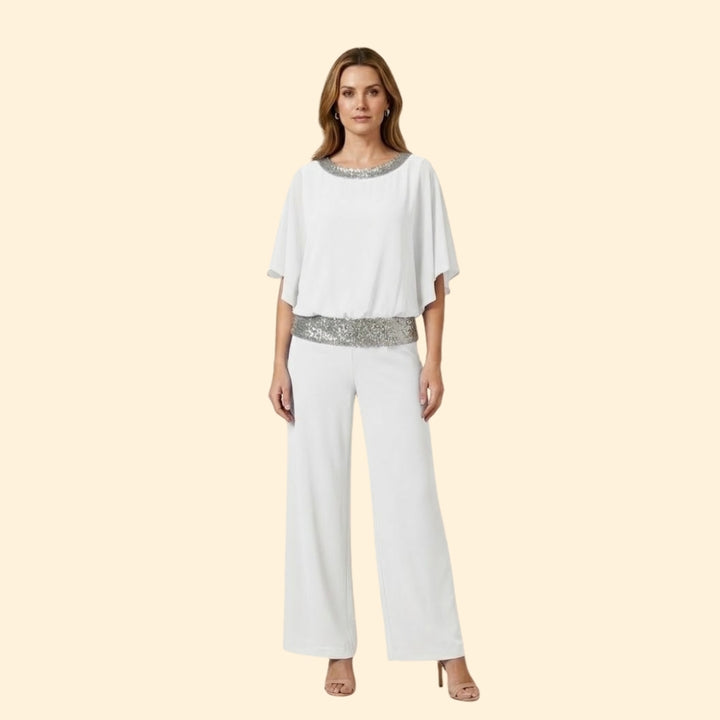 Women's Sequin Embellished Set