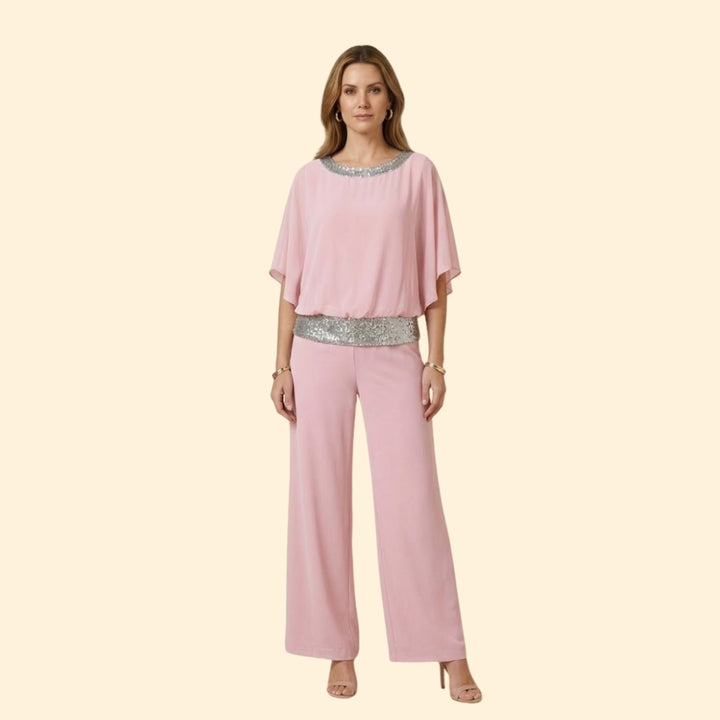Women's Sequin Embellished Set