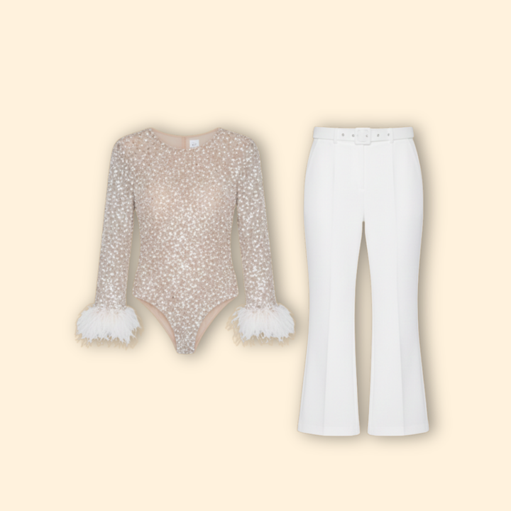 Women’s Sequin Glow Jumpsuit