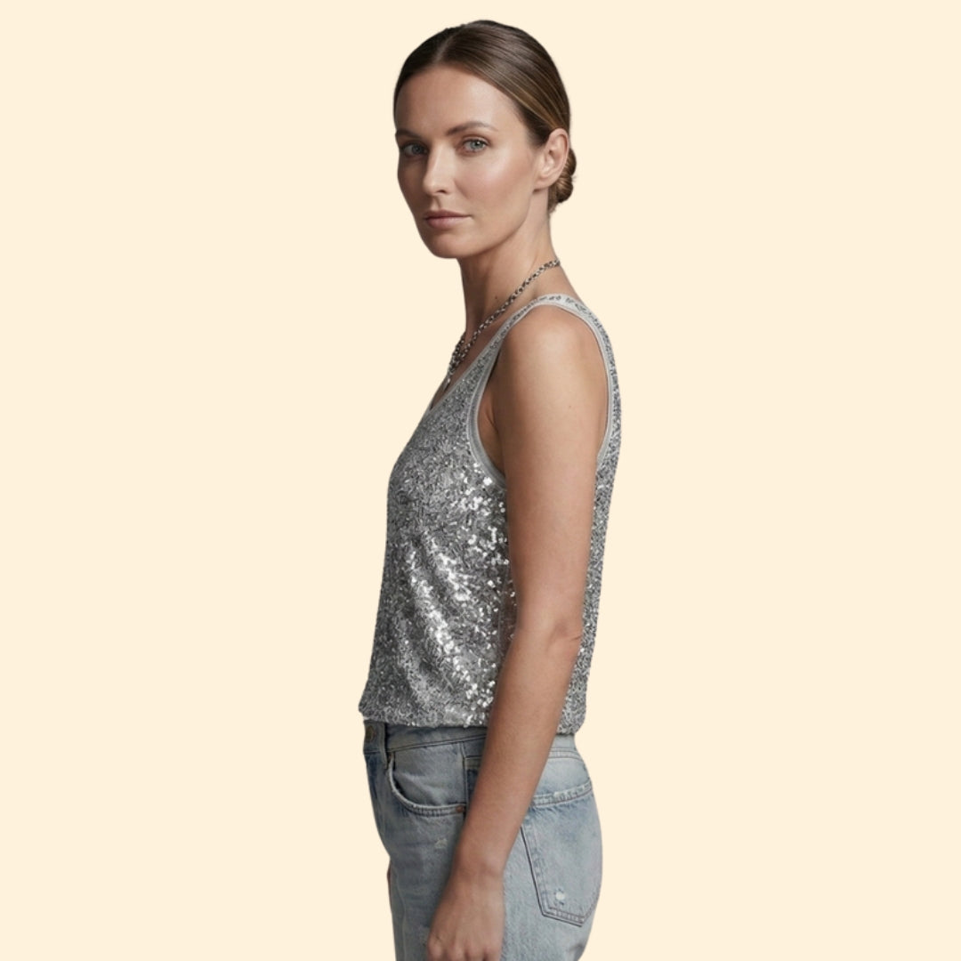 Women's Sequin Party Tank