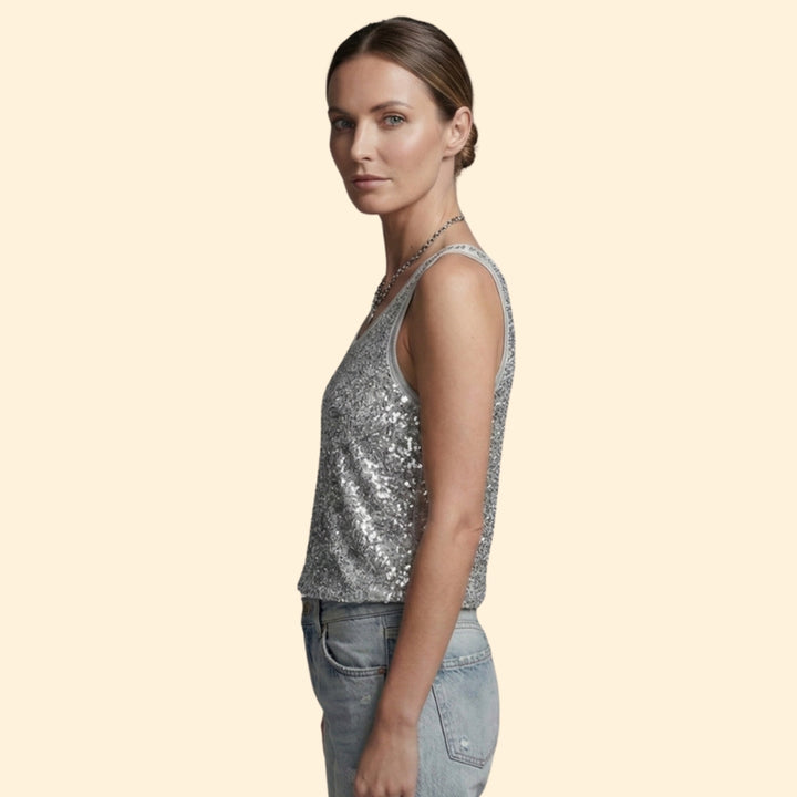 Women's Sequin Party Tank