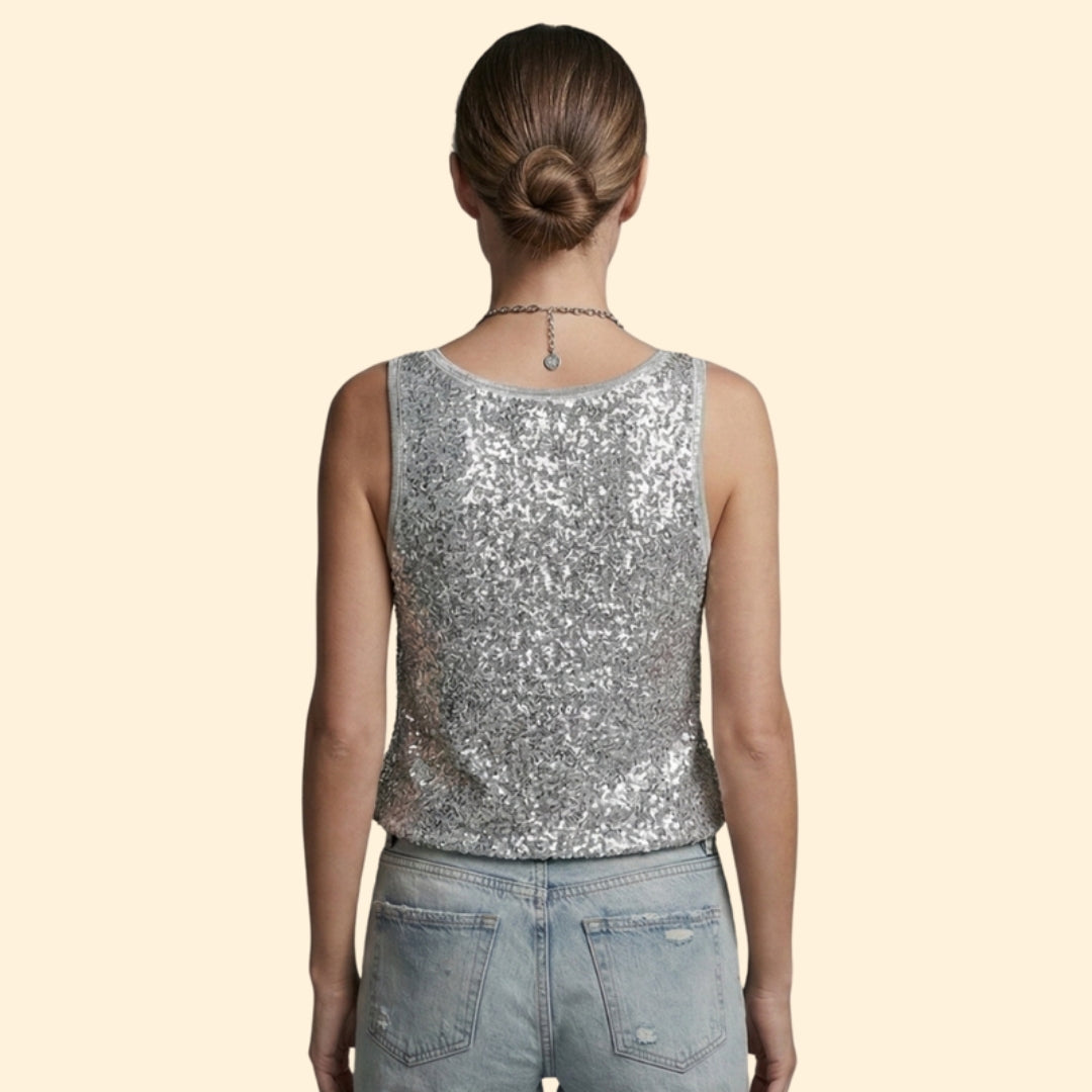 Women's Sequin Party Tank