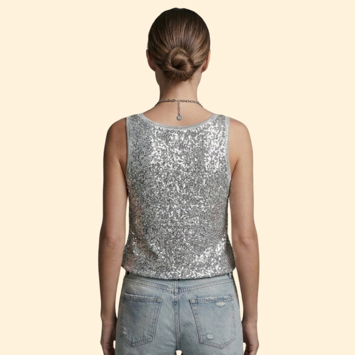 Women's Sequin Party Tank