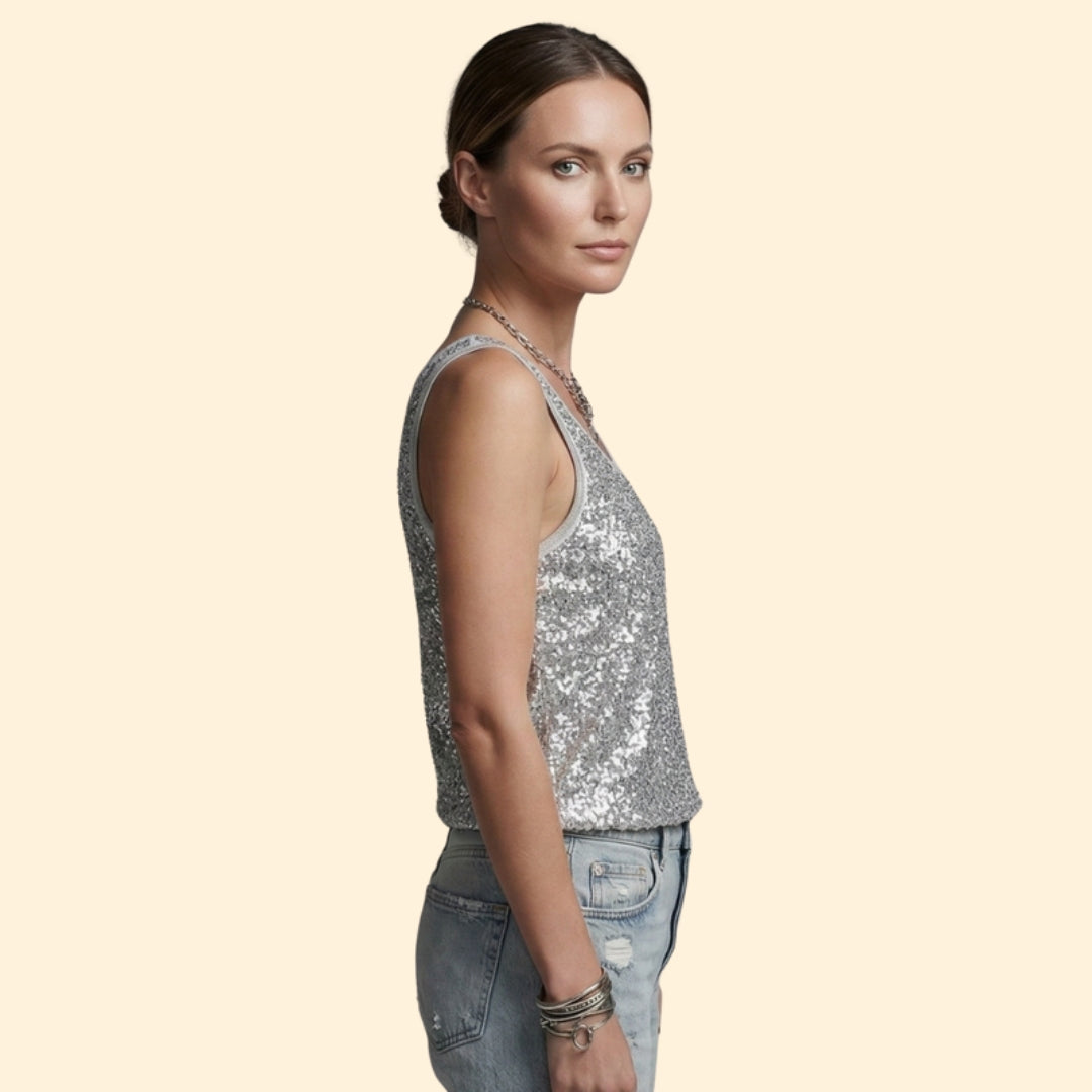 Women's Sequin Party Tank