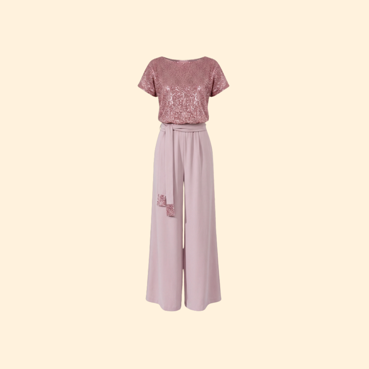 Women's Sequin Top Jumpsuit