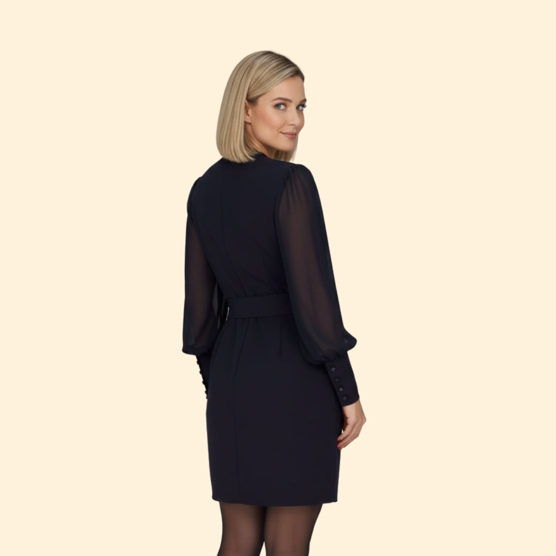Women's Sequin Wrap Dress