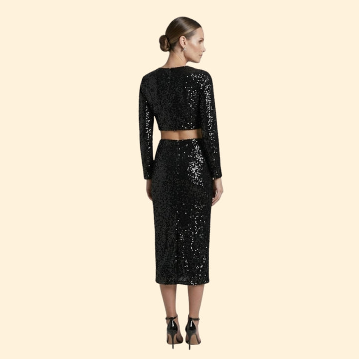 Women's Shimmering Sequin Set