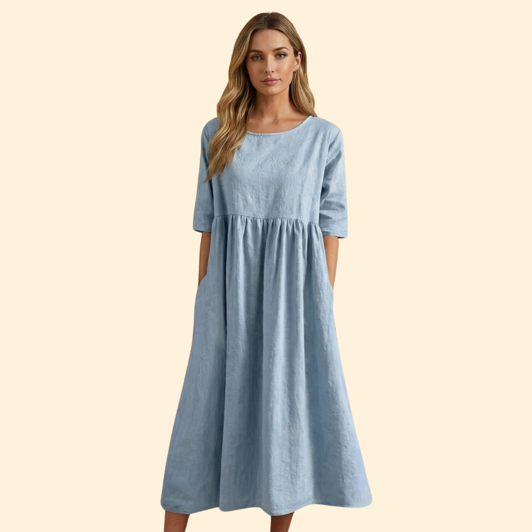 Women's Short-Sleeved Dress