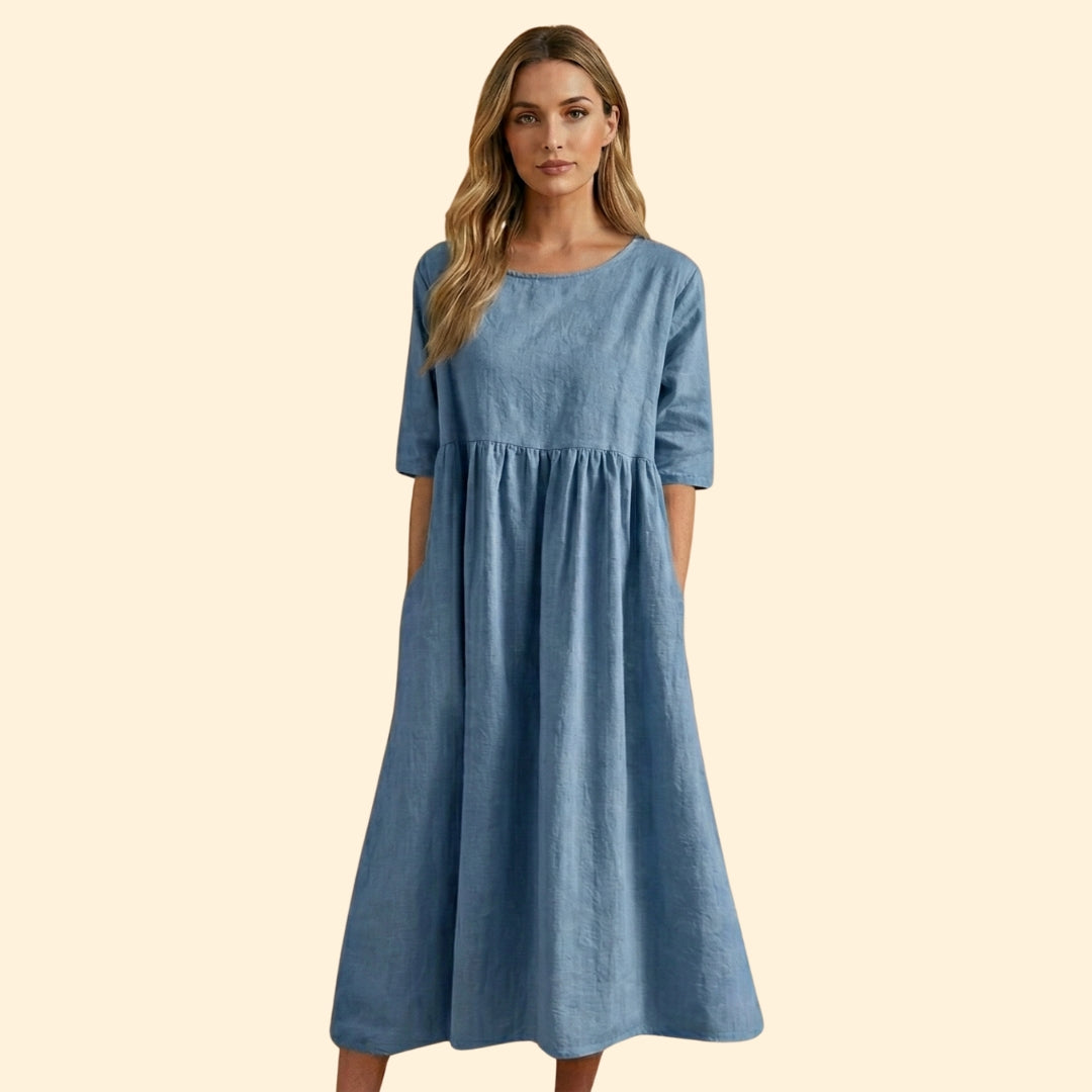 Women's Short-Sleeved Dress