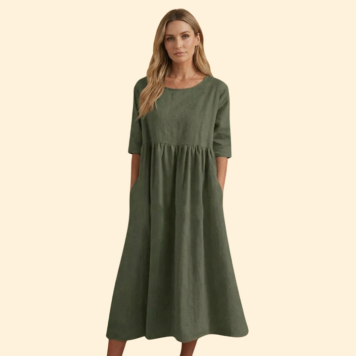 Women's Short-Sleeved Dress
