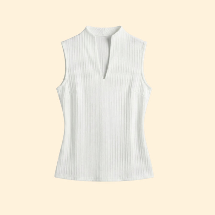 Women's Sleek V-Neck Top