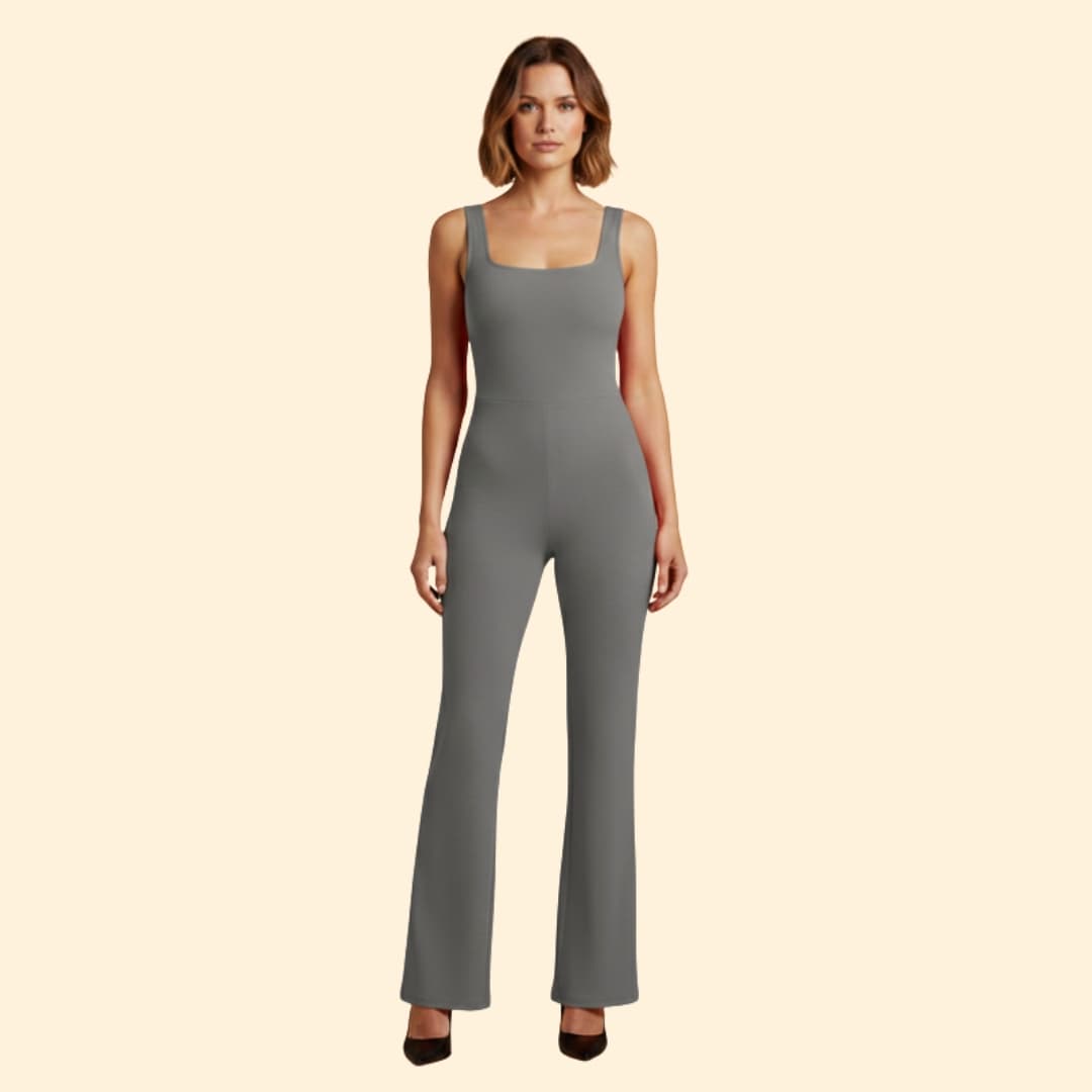 Women's Sleek Wide-Leg Jumpsuit