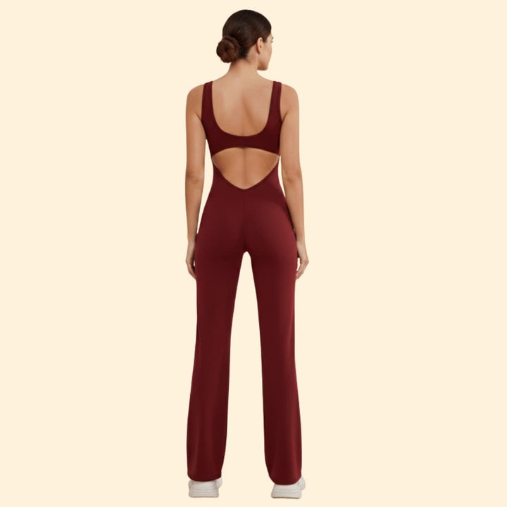 Women's Sleek Wide-Leg Jumpsuit