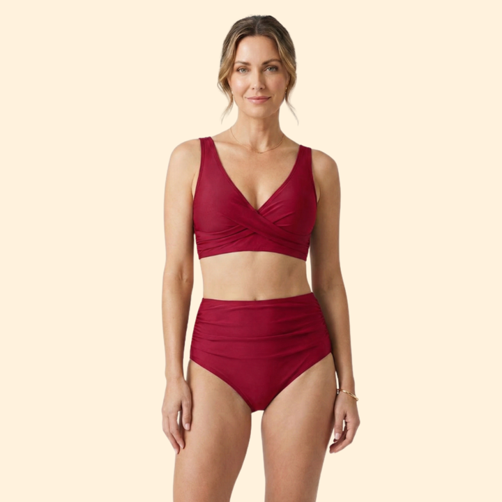 Women's Sleek Wrap Bikini Set