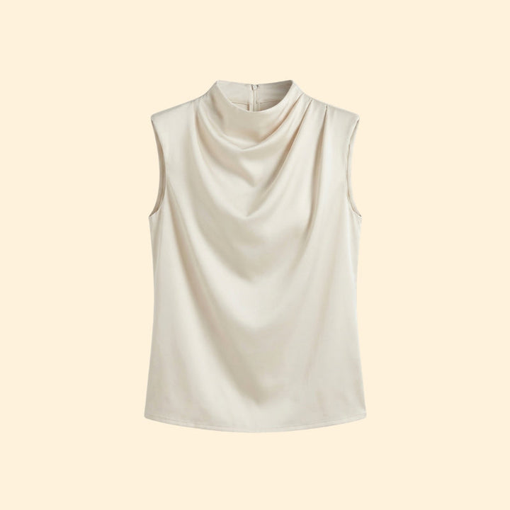 Women's Sleeveless Flowing Blouse