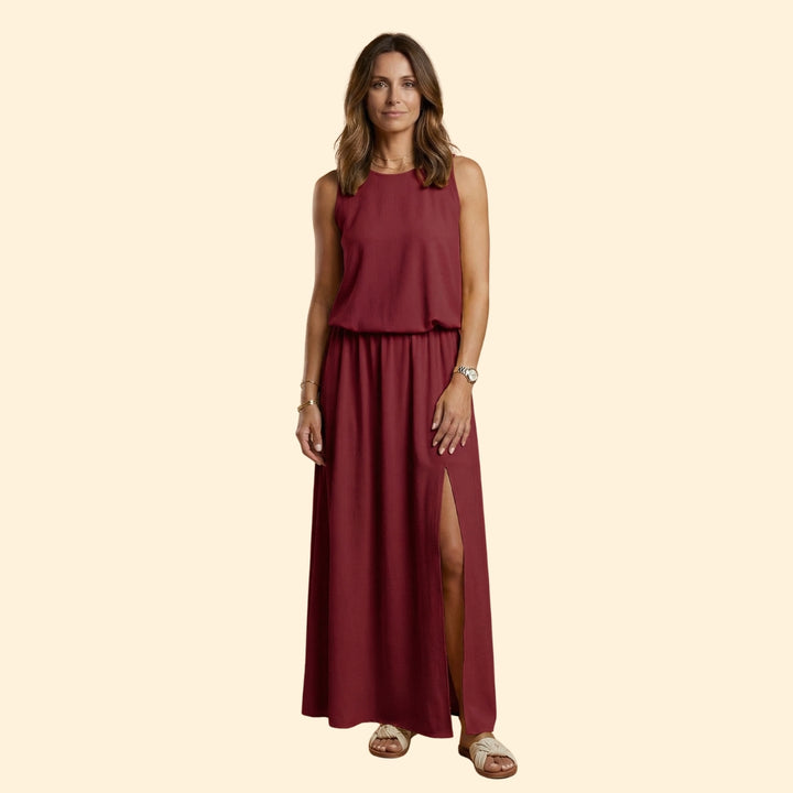 Women's Sleeveless Maxi Dress