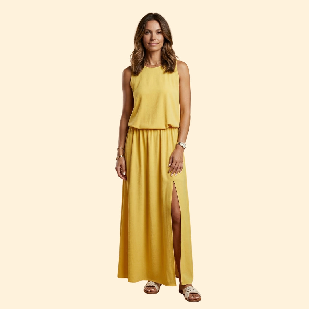 Women's Sleeveless Maxi Dress
